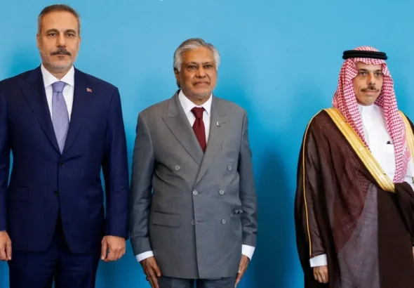 Ishaq Dar Holds Talks With Saudi, Egyptian and Turkish Counterparts on Regional Security Syndicate Journal Pakistan