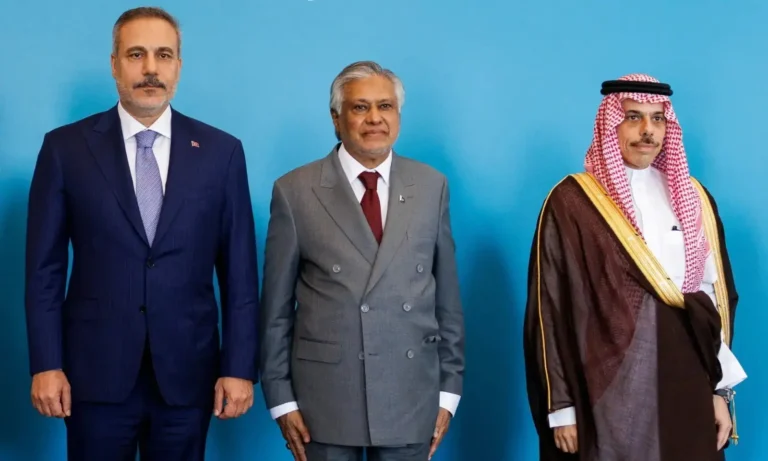 Ishaq Dar Holds Talks With Saudi, Egyptian and Turkish Counterparts on Regional Security Syndicate Journal Pakistan
